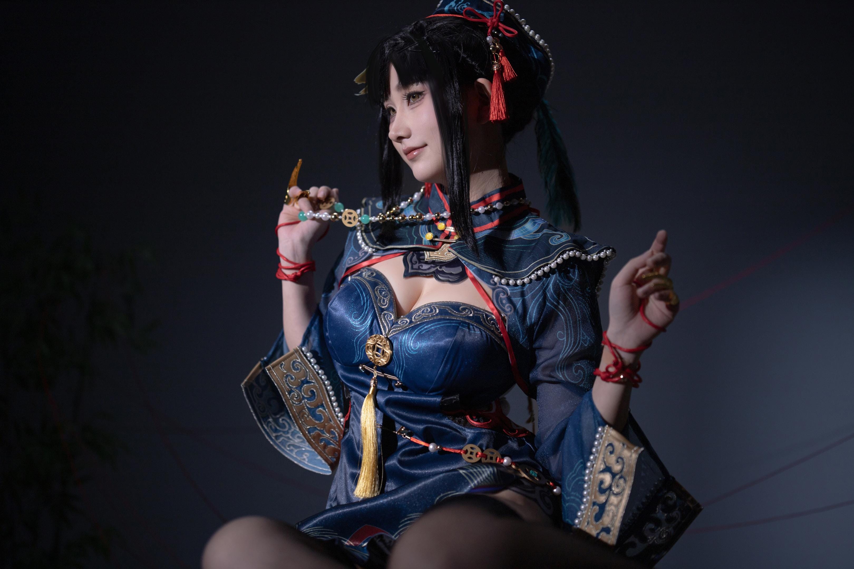 梓猫AzuNyan - 永劫无间 玉玲珑 小僵尸墨行衣 14P