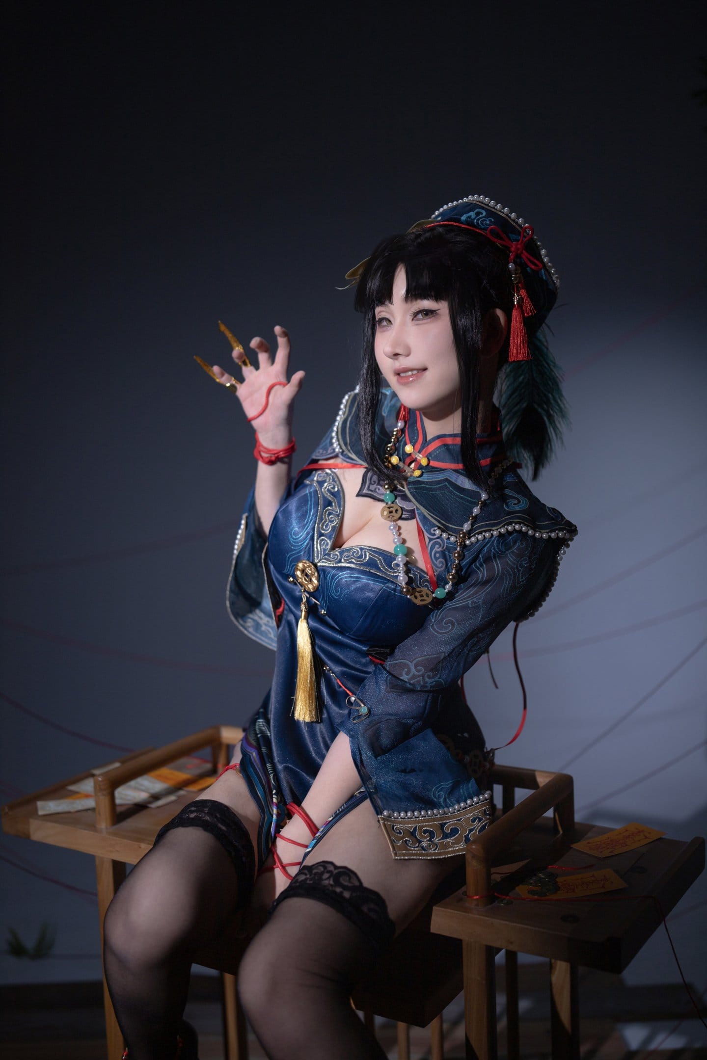 梓猫AzuNyan - 永劫无间 玉玲珑 小僵尸墨行衣 14P