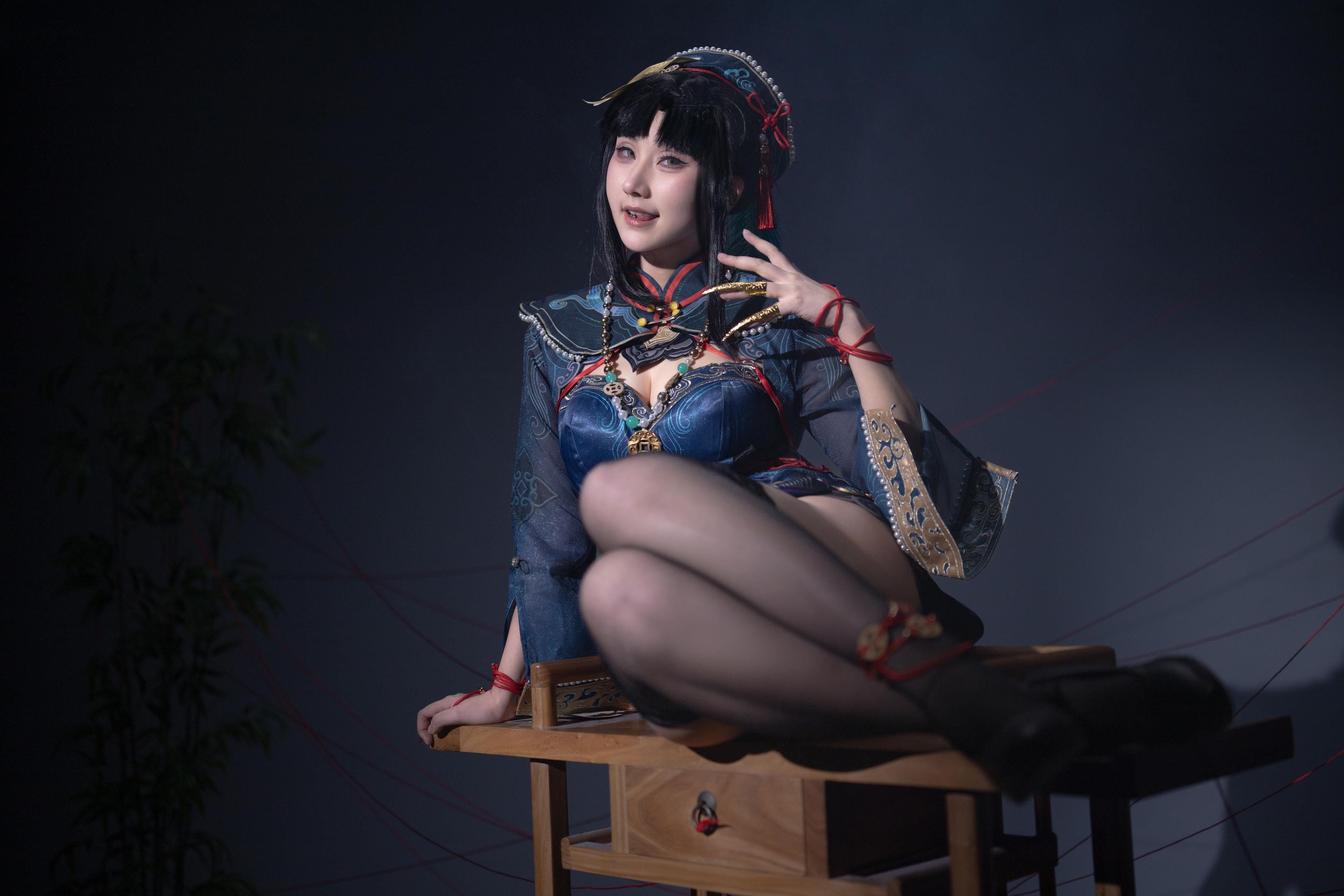 梓猫AzuNyan - 永劫无间 玉玲珑 小僵尸墨行衣 14P