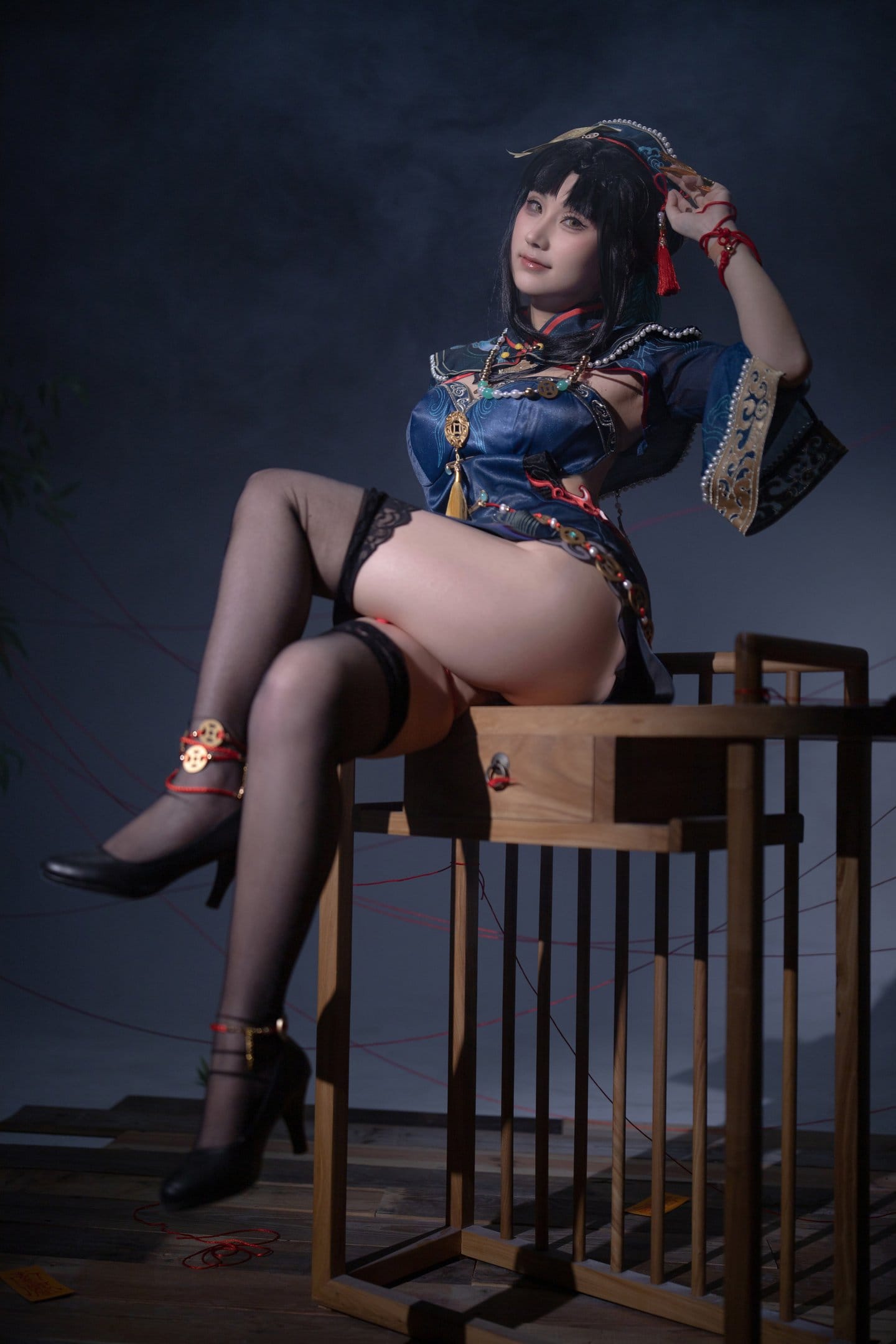 梓猫AzuNyan - 永劫无间 玉玲珑 小僵尸墨行衣 14P